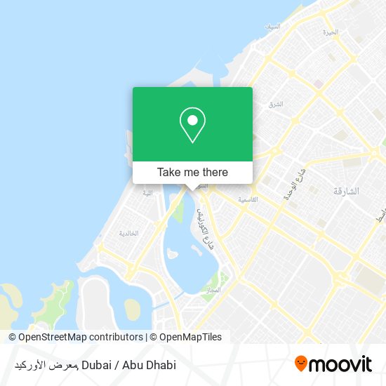 معرض الأوركيد map