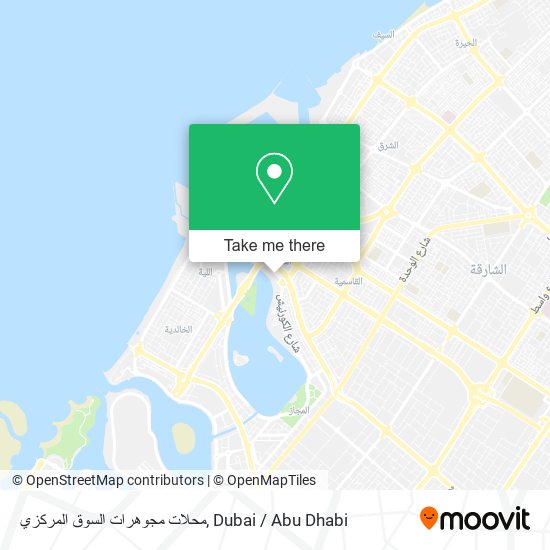 محلات مجوهرات السوق المركزي map