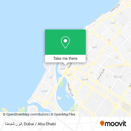 اليزن للخياطة map