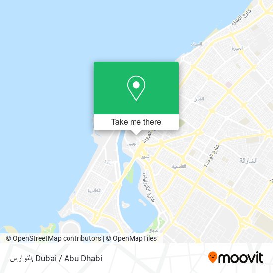 النوارس map