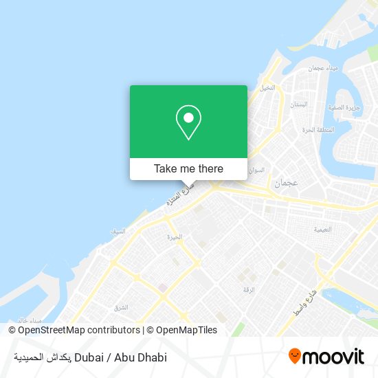 بكداش الحميدية map
