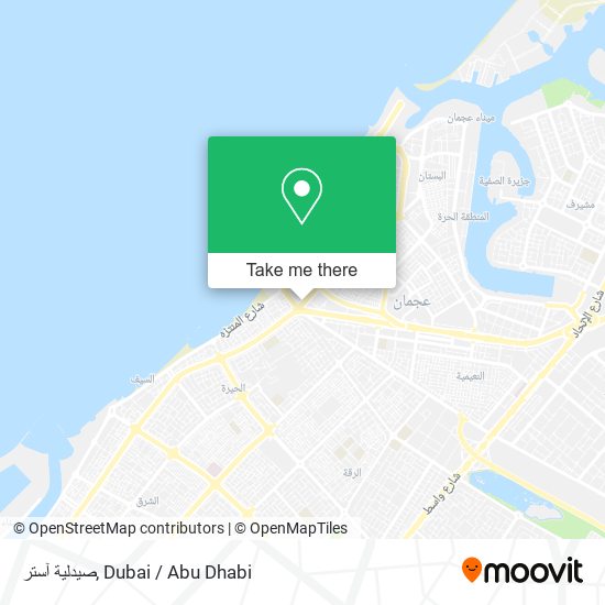 صيدلية آستر map