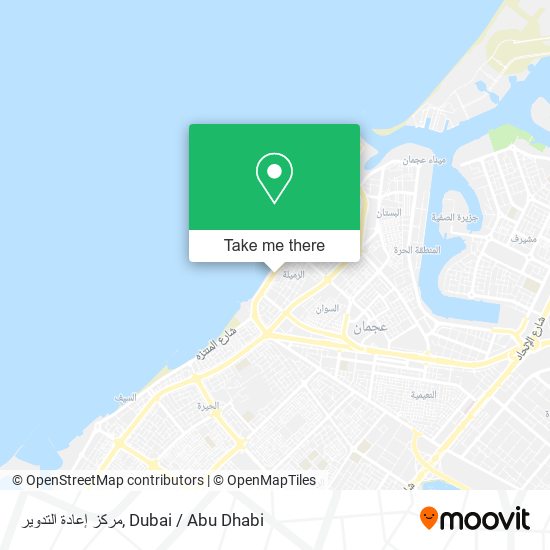 مركز إعادة التدوير map