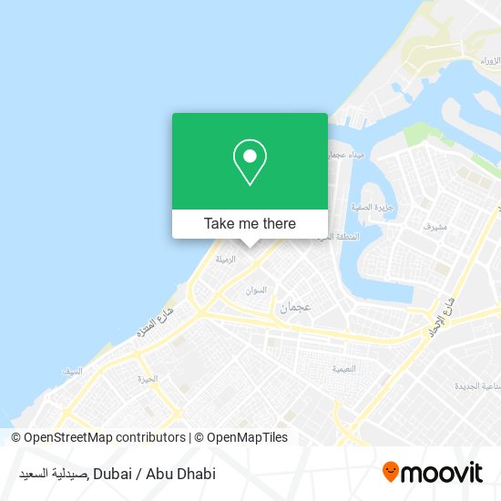 صيدلية السعيد map