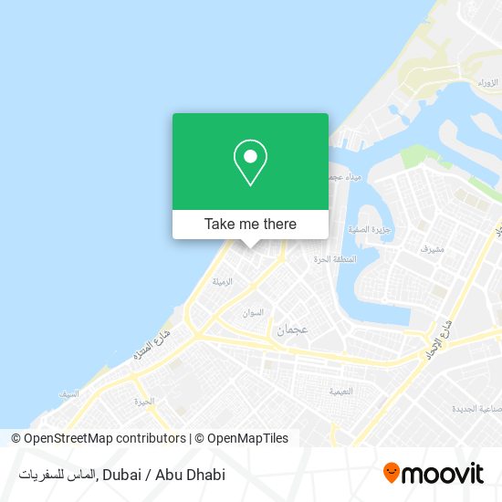 الماس للسفريات map