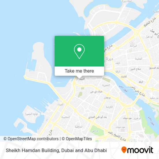 Sheikh Hamdan Building map