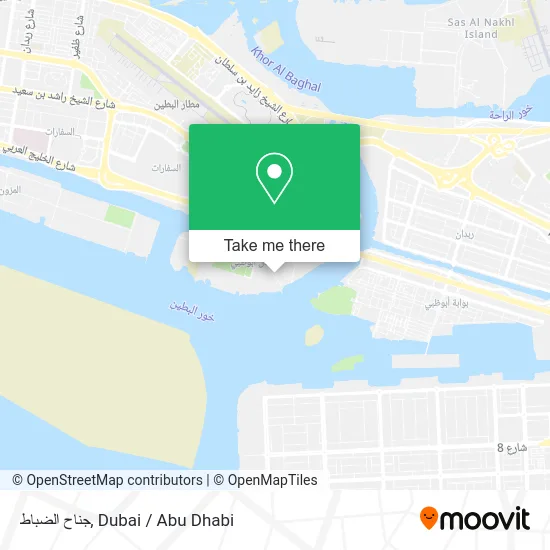 جناح الضباط map