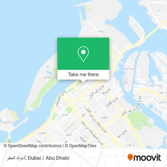 أدنوك للحفر map