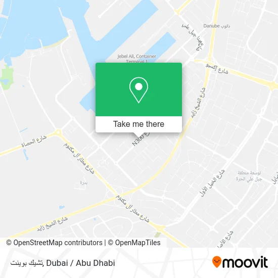 تشيك بوينت map
