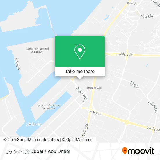كويجا سن وير map