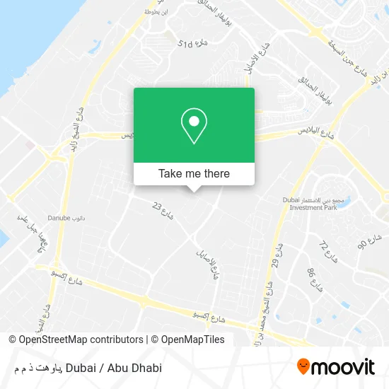 باوهت ذ م م map