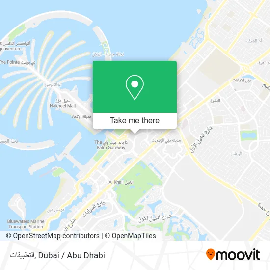 التطبيقات map