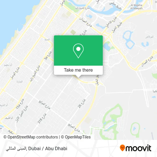 المبنى المثالي map