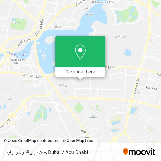 صن سيتي للديزل والوقود map