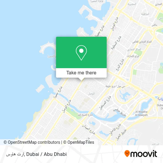 ارت هاوس map