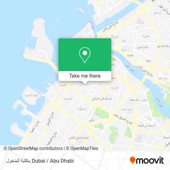مكتبة المنخول map