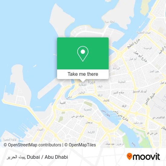 بيت الحرير map