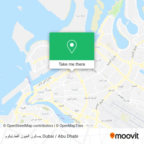 صالون العيون القط.تيكوم map