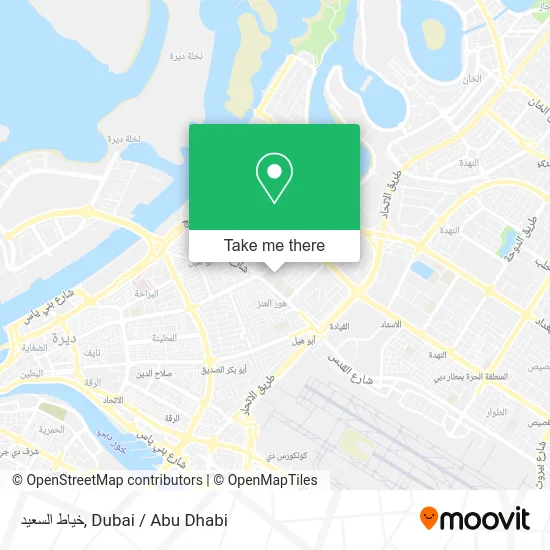خياط السعيد map