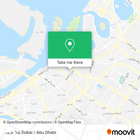 فيلا غريب map