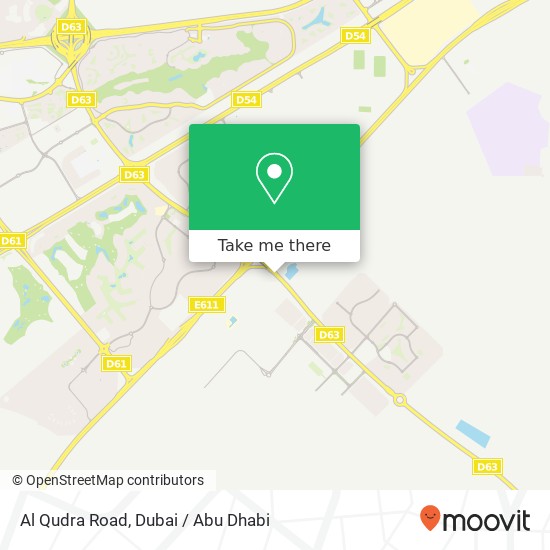 Al Qudra Road map