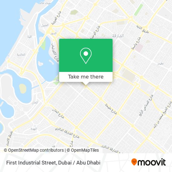 First Industrial Street map