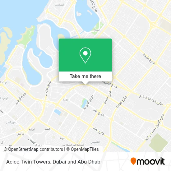 Acico Twin Towers map