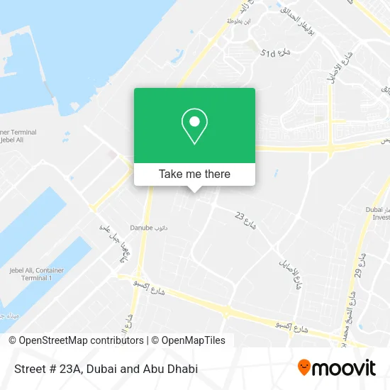 Street # 23A map