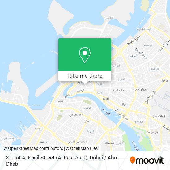 Sikkat Al Khail Street (Al Ras Road) map