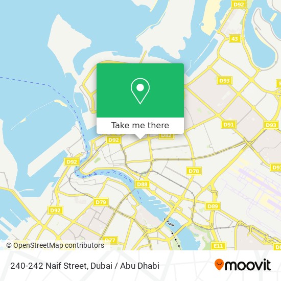 240-242 Naif Street map