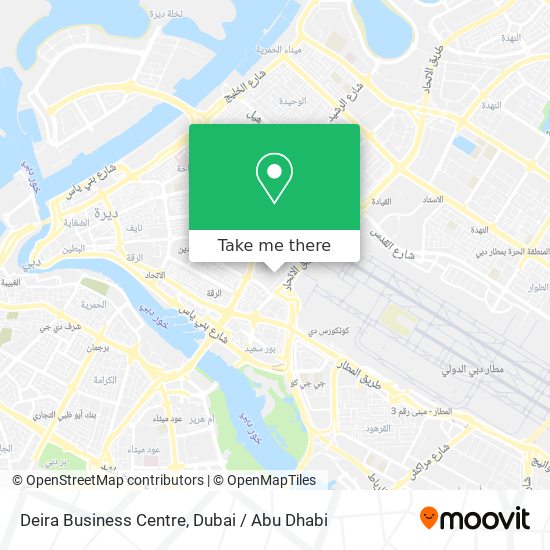 Deira Business Centre map