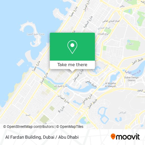 Al Fardan Building map