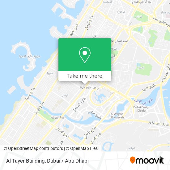 Al Tayer Building map