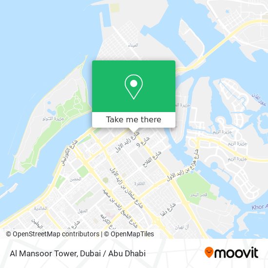 Al Mansoor Tower map