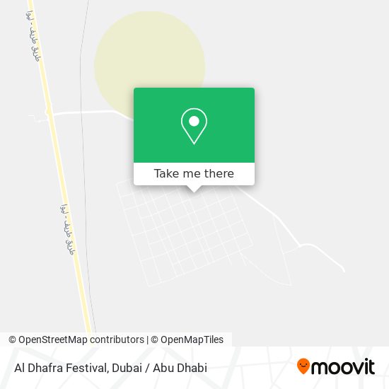 Al Dhafra Festival map