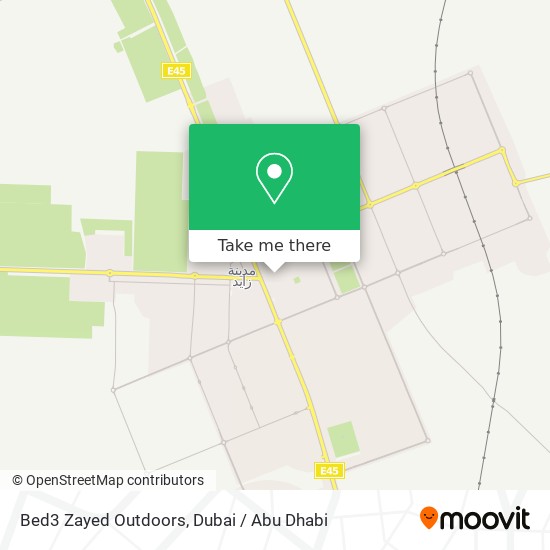 Bed3 Zayed Outdoors map