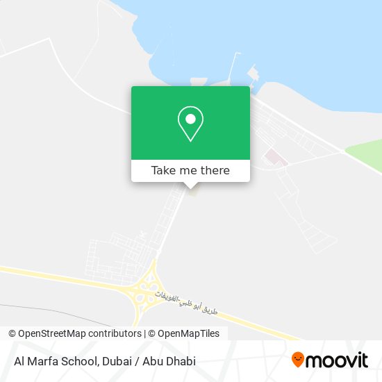 Al Marfa School map