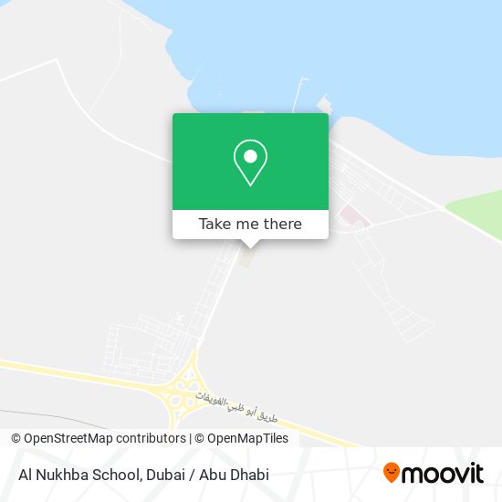 Al Nukhba School map
