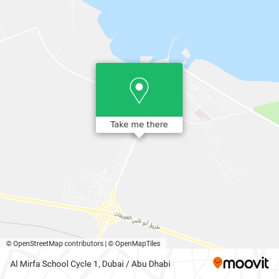 Al Mirfa School Cycle 1 map