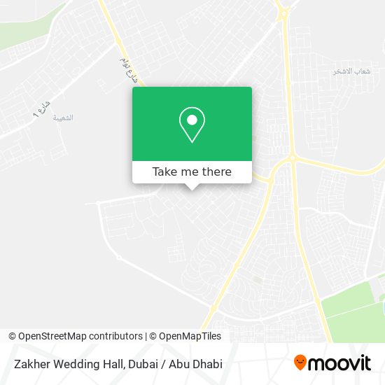 Zakher Wedding Hall map