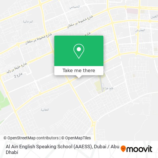 Al Ain English Speaking School (AAESS) map