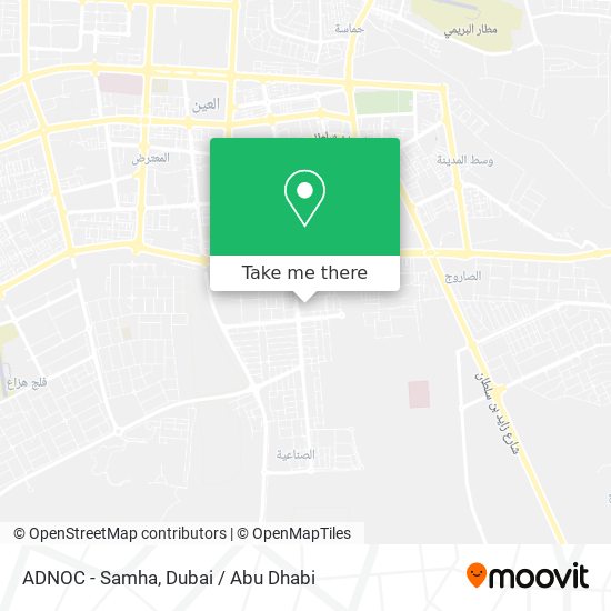ADNOC - Samha map
