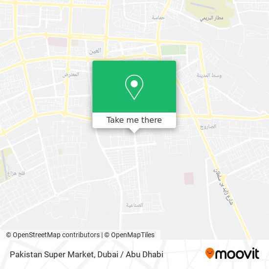 Pakistan Super Market map