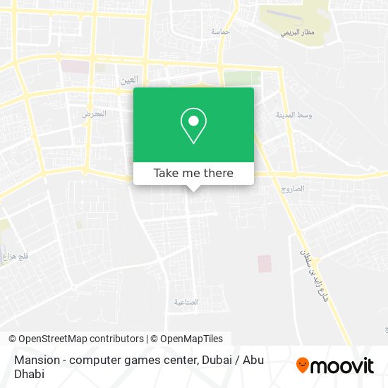 Mansion - computer games center map