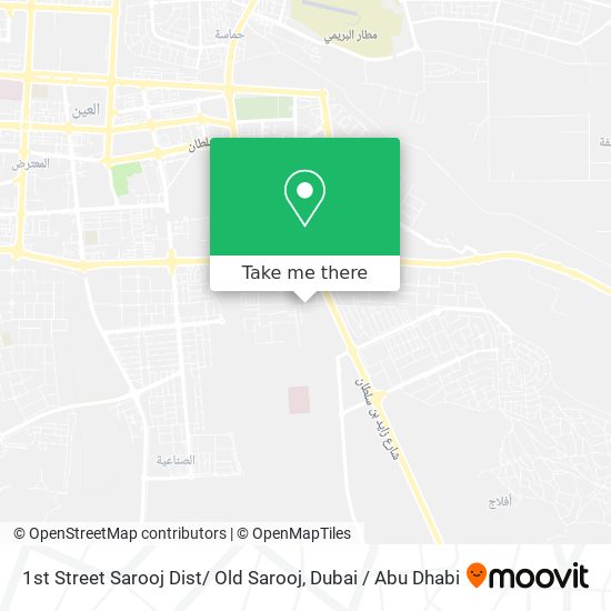 1st Street Sarooj Dist/ Old Sarooj map