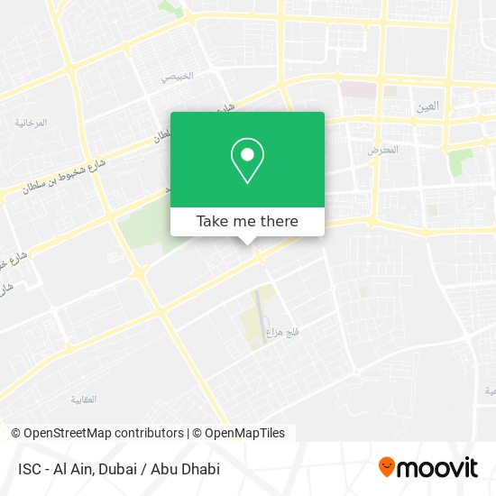 ISC - Al Ain map
