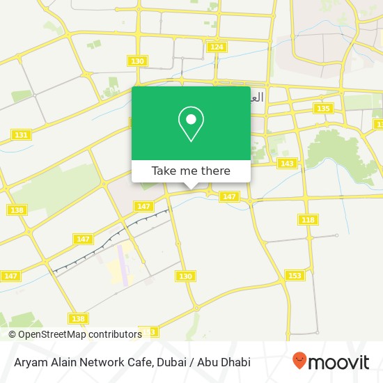 Aryam Alain Network Cafe map