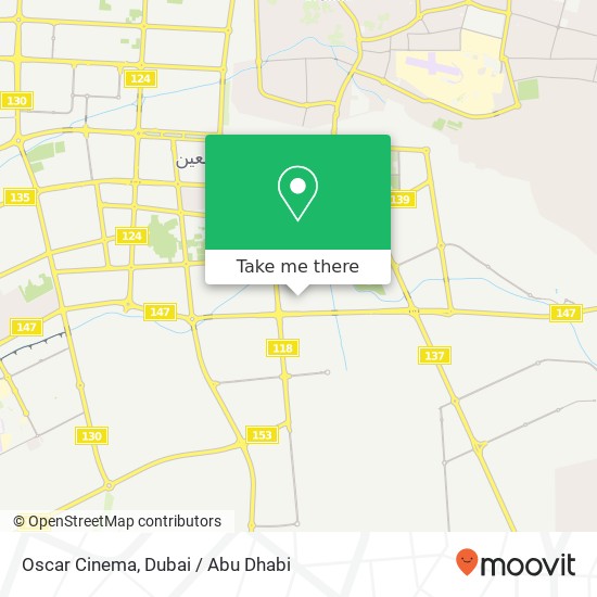 Oscar Cinema map