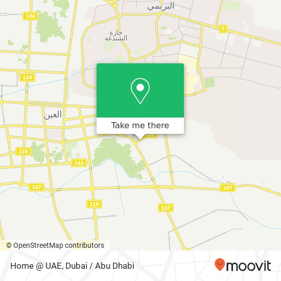 Home @ UAE map