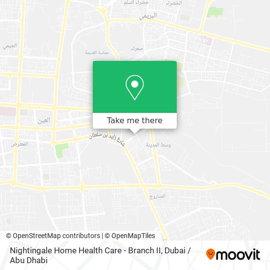 Nightingale Home Health Care - Branch II map